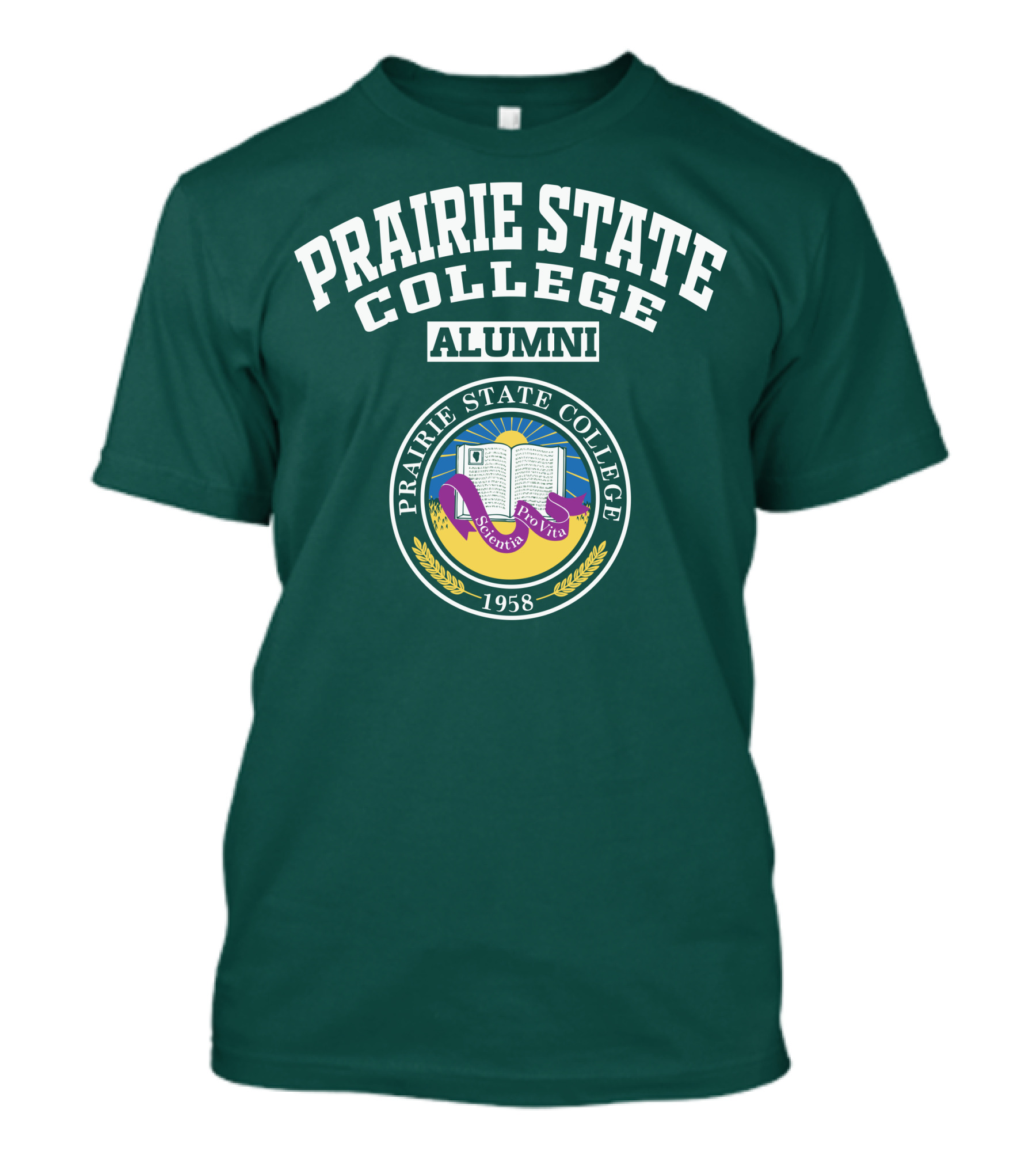PRAIRIE STATE COLLEGE ALUMNI 1958 T-Shirt