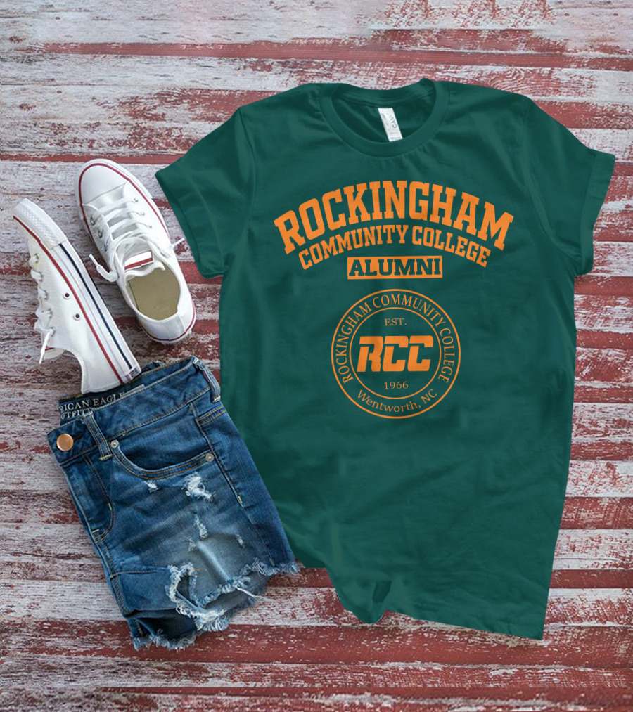 Rockingham Community College Alumni RCC Wentworth NC Est. 1966 T-Shirt