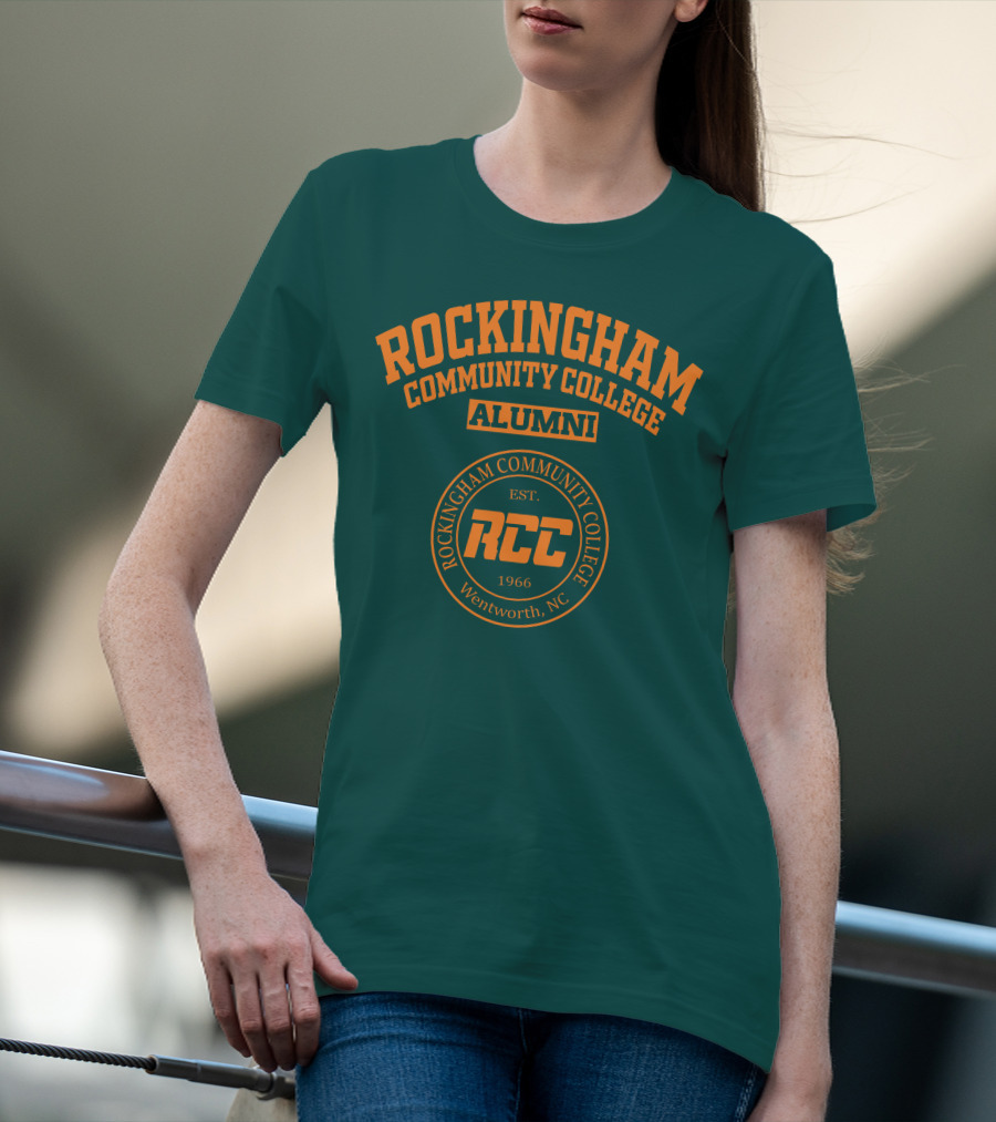 Rockingham Community College Alumni RCC Wentworth NC Est. 1966 T-Shirt