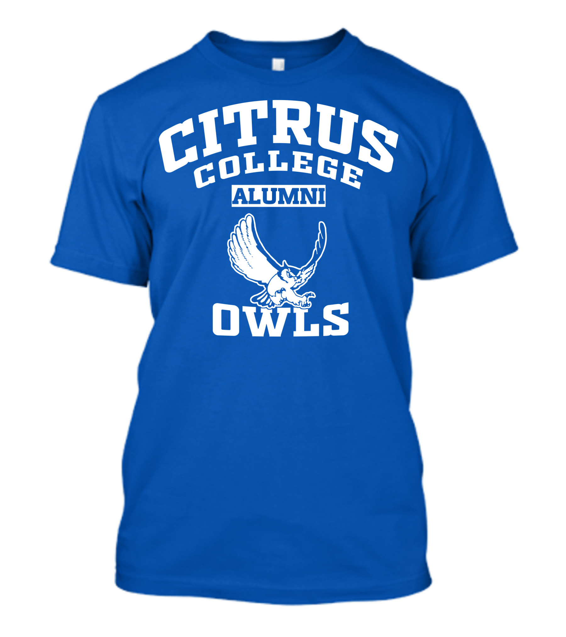Citrus College Alumni Owls Blue T-Shirt