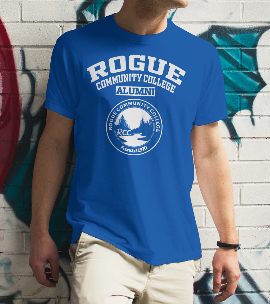 Rogue Community College Alumni RCC Founded 1970 T-Shirt