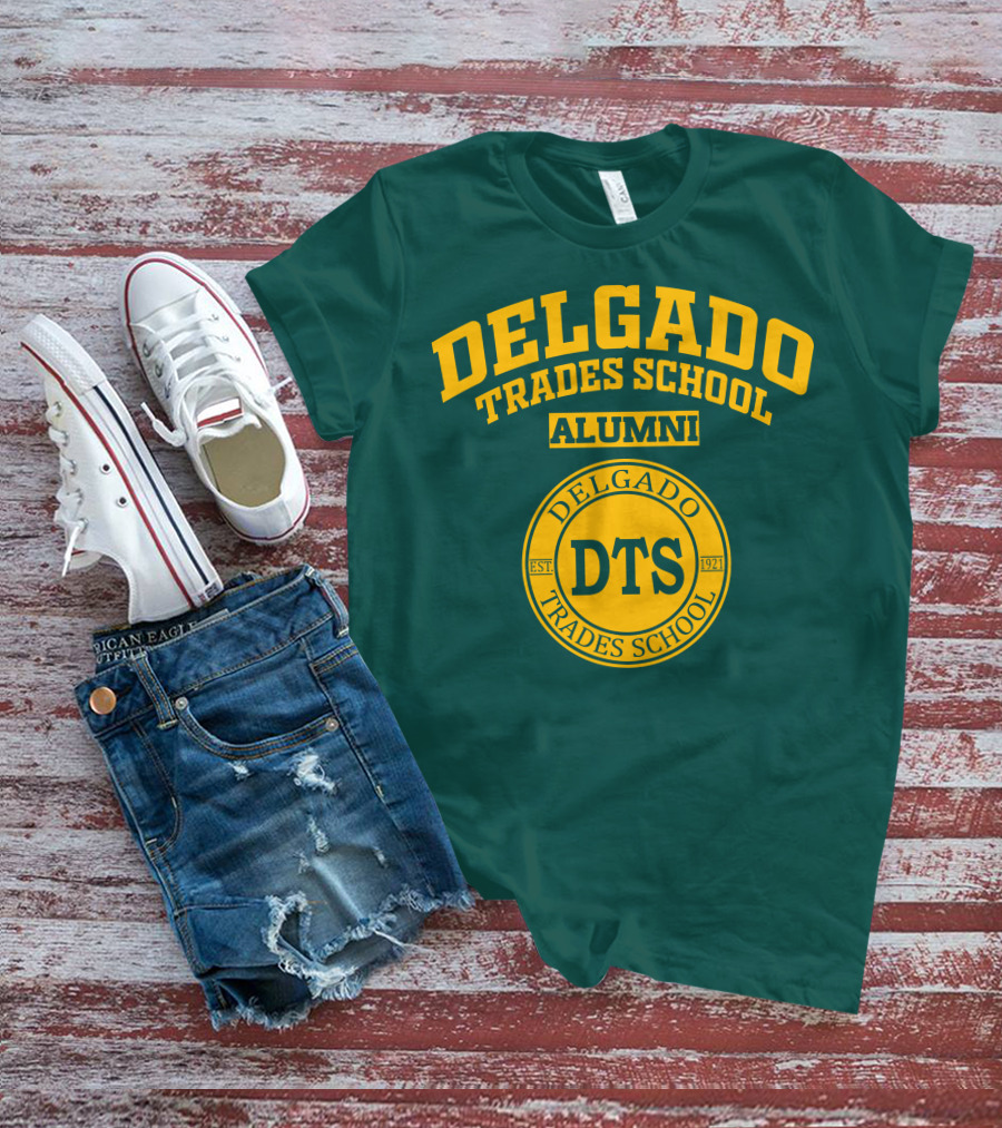 Delgado Trades School Alumni DTS EST 1921 T-Shirt