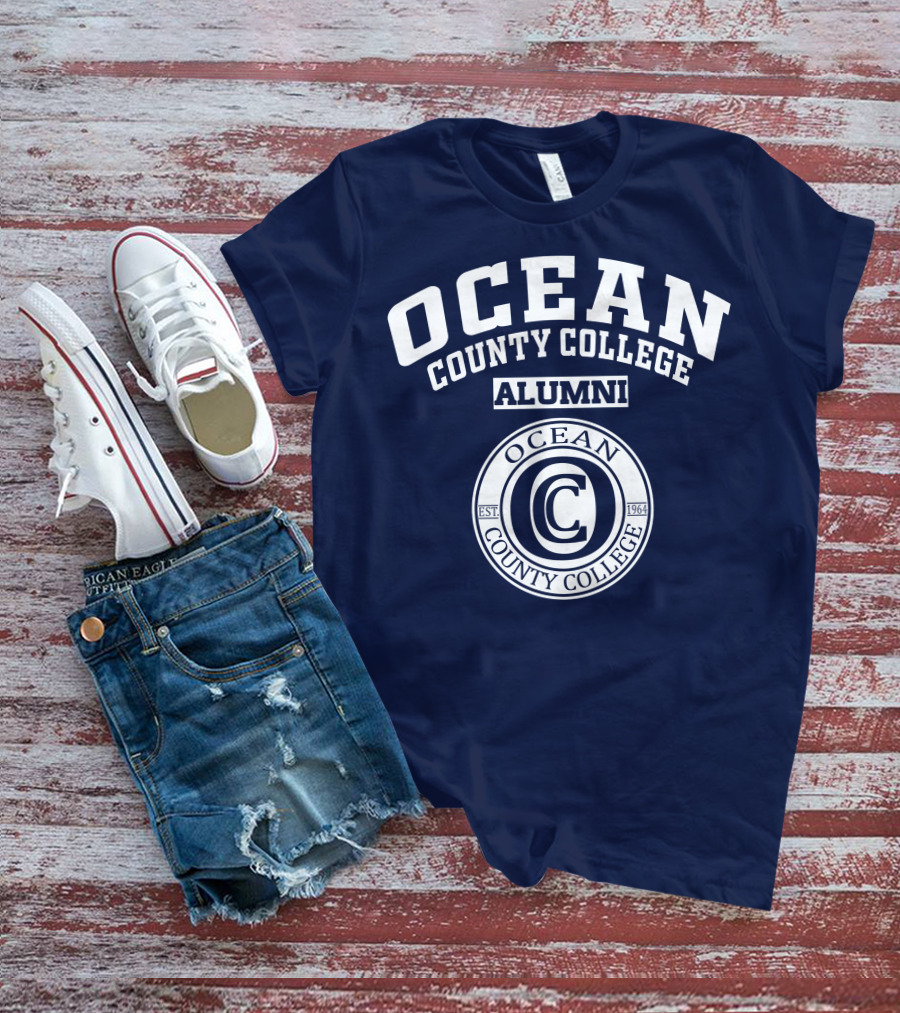 Ocean County College Alumni EST 1964 Seal T-Shirt