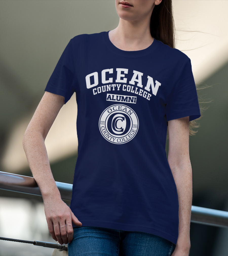 Ocean County College Alumni EST 1964 Seal T-Shirt