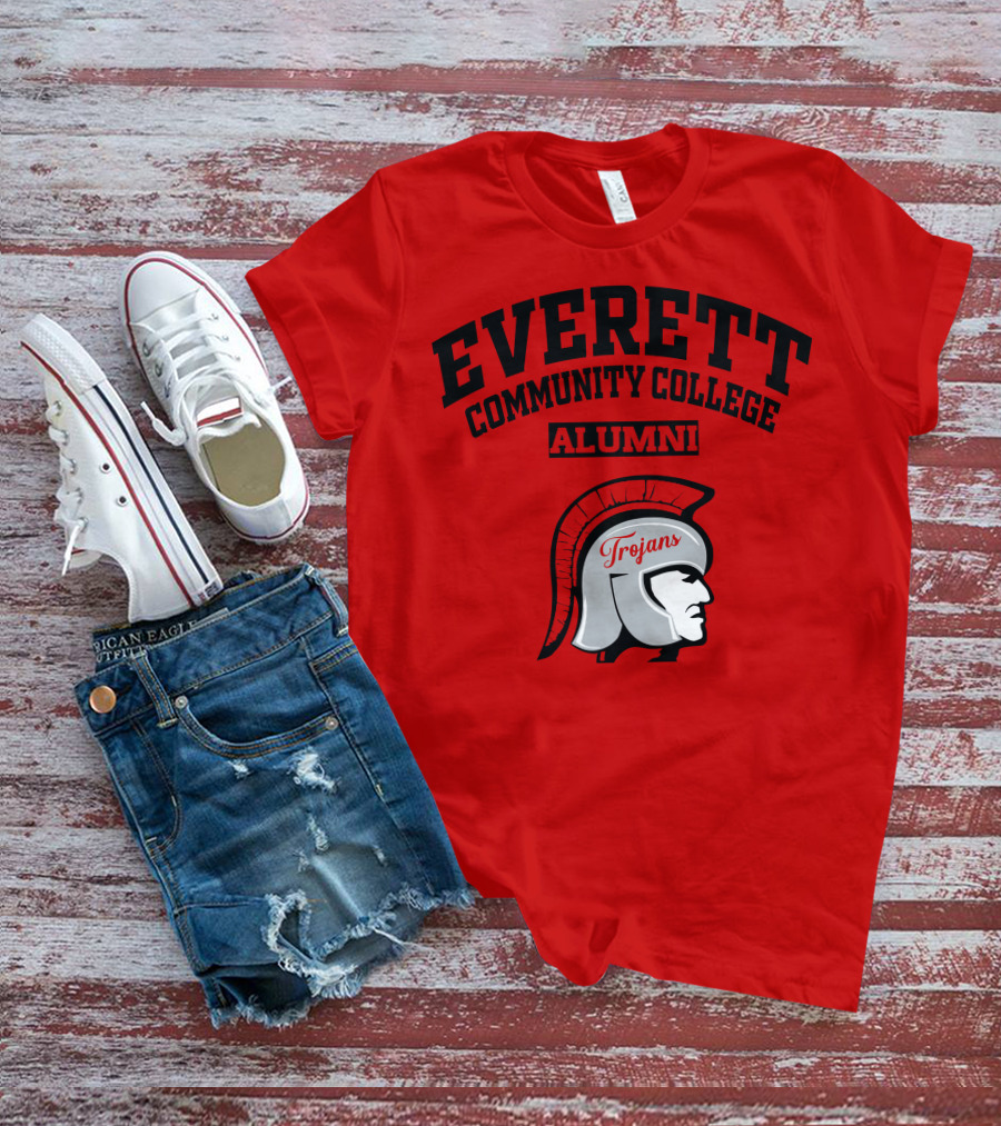 Everett Community College Alumni Trojans T-Shirt
