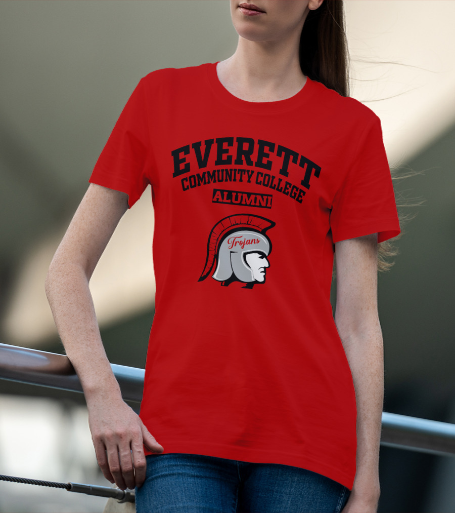 Everett Community College Alumni Trojans T-Shirt