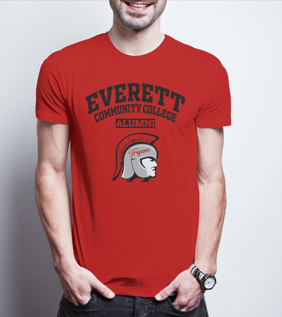 Everett Community College Alumni Trojans T-Shirt
