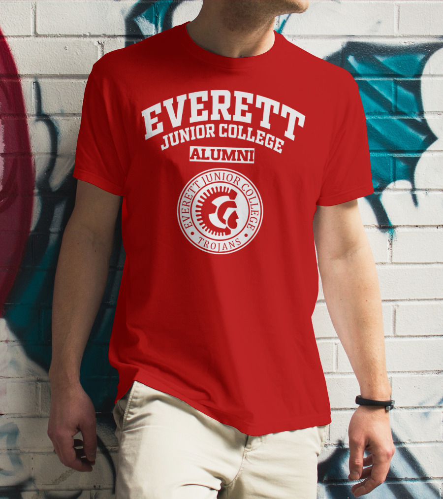 Everett Junior College Alumni Trojans T-Shirt
