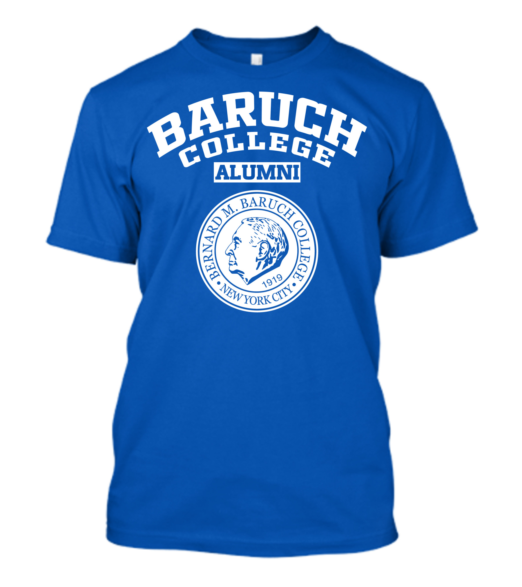 BARUCH COLLEGE ALUMNI BERNARD M. BARUCH COLLEGE NEW YORK CITY 1919 T-Shirt
