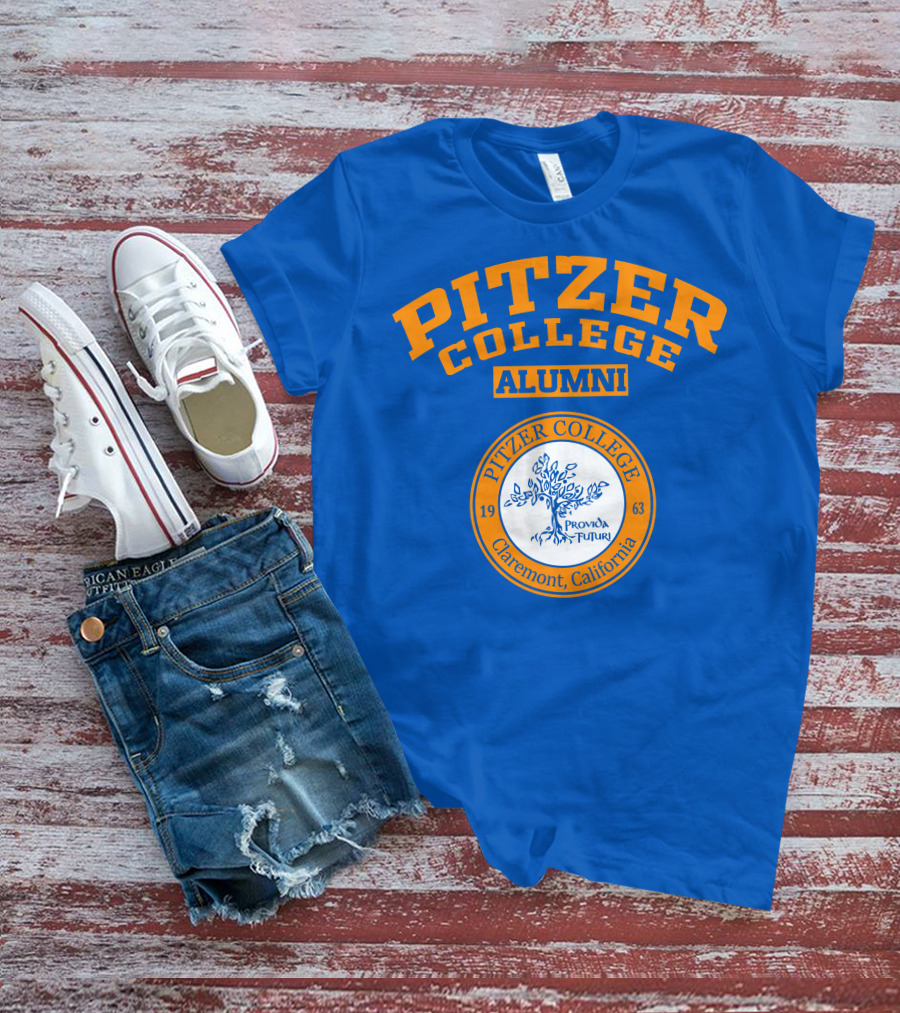 Pitzer College Alumni Claremont California Provida Futuri 1963 T-Shirt