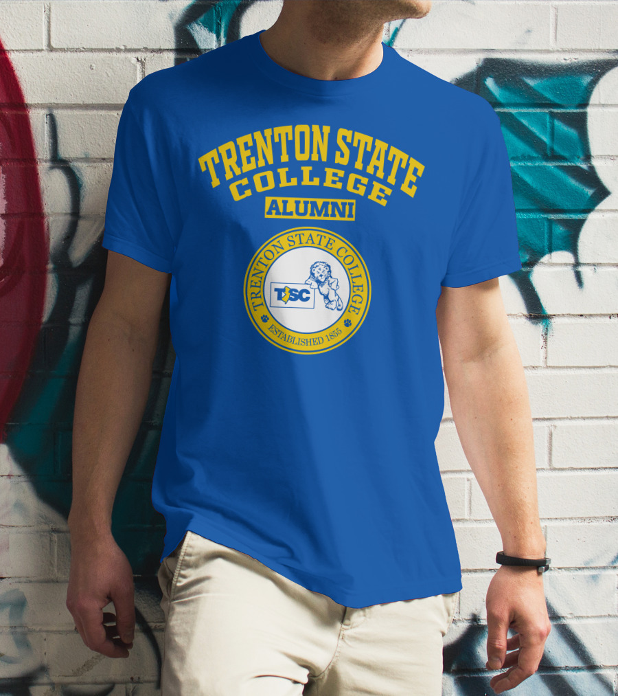 Trenton State College Alumni TSC Lion Established 1855 T-Shirt