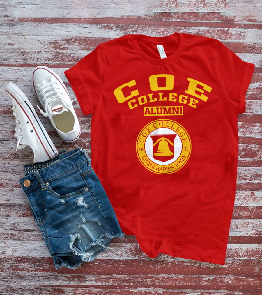Coe College Alumni Cedar Rapids Iowa 1851 T-Shirt