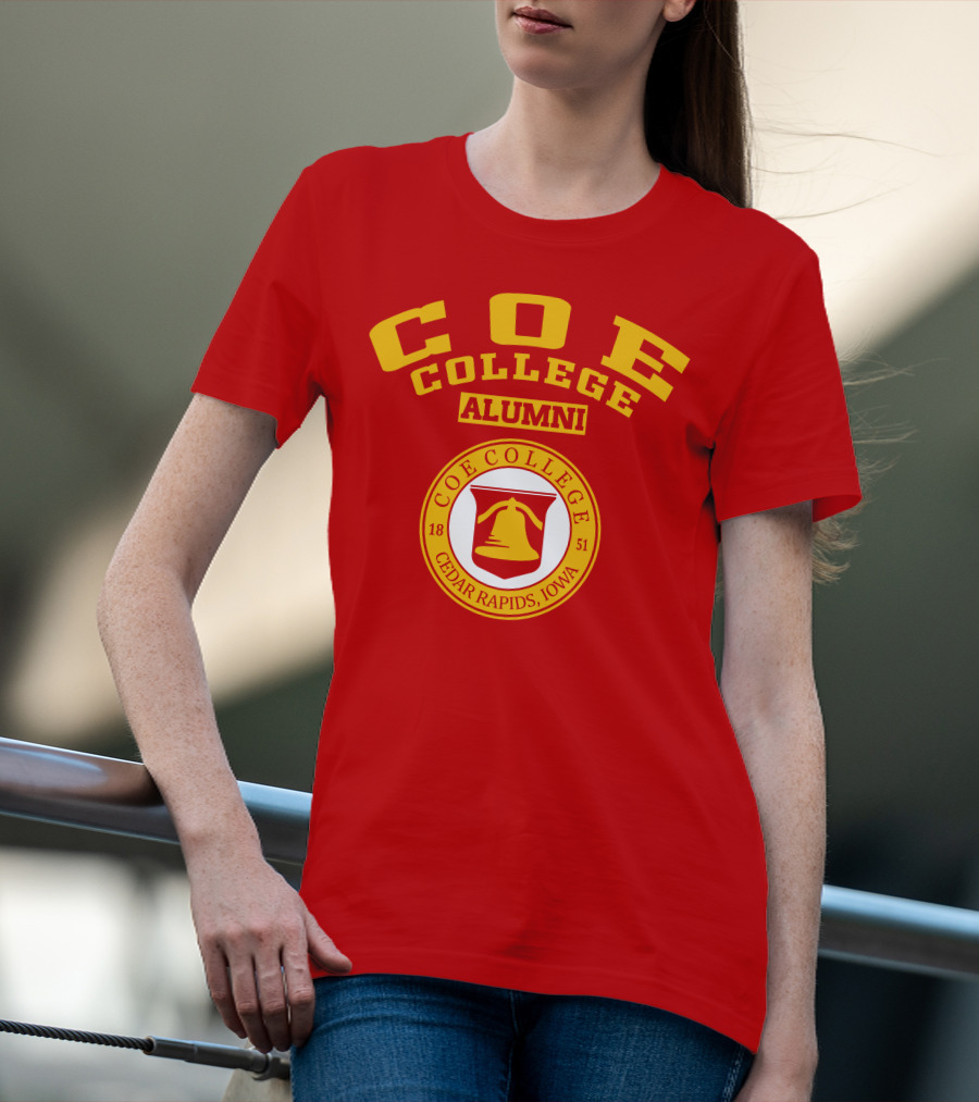 Coe College Alumni Cedar Rapids Iowa 1851 T-Shirt