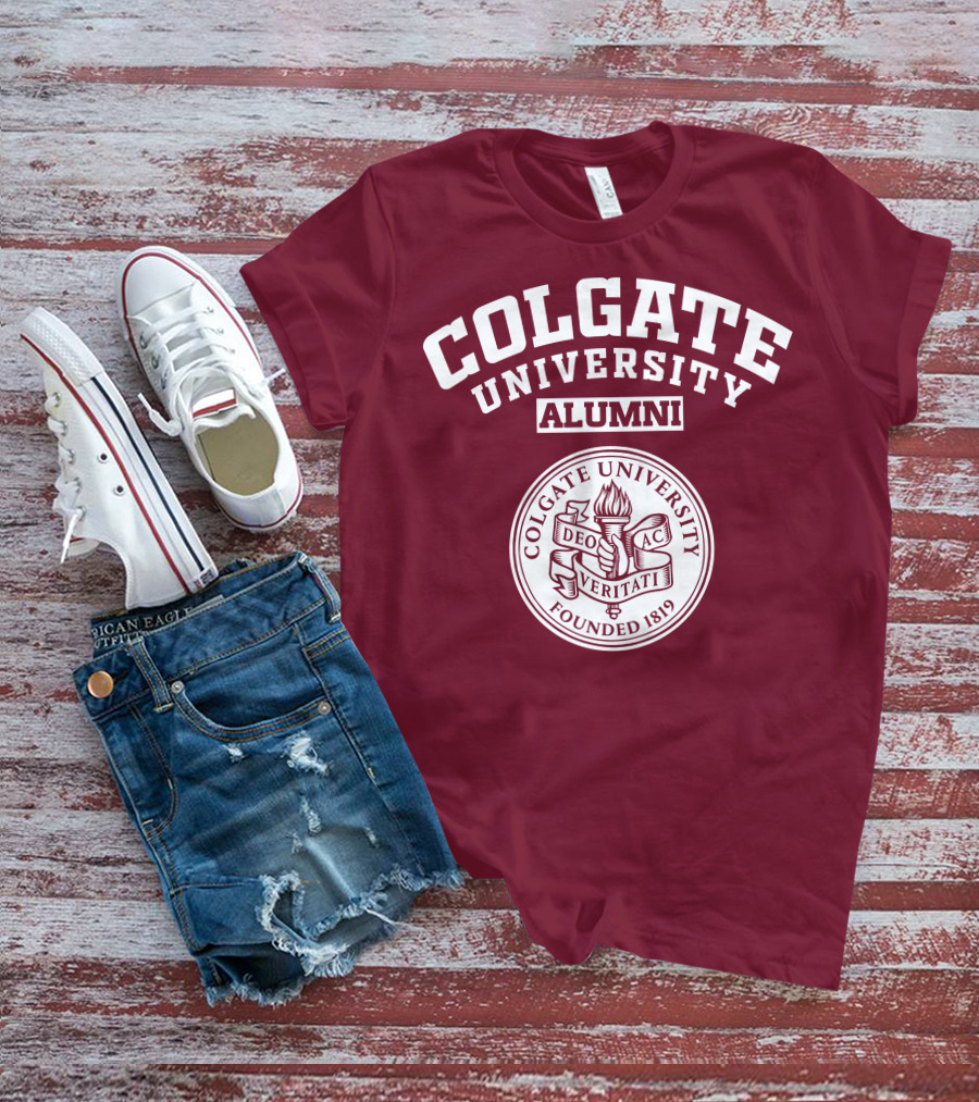 Colgate University Alumni Deo Veritati Seal Founded 1819 T-Shirt