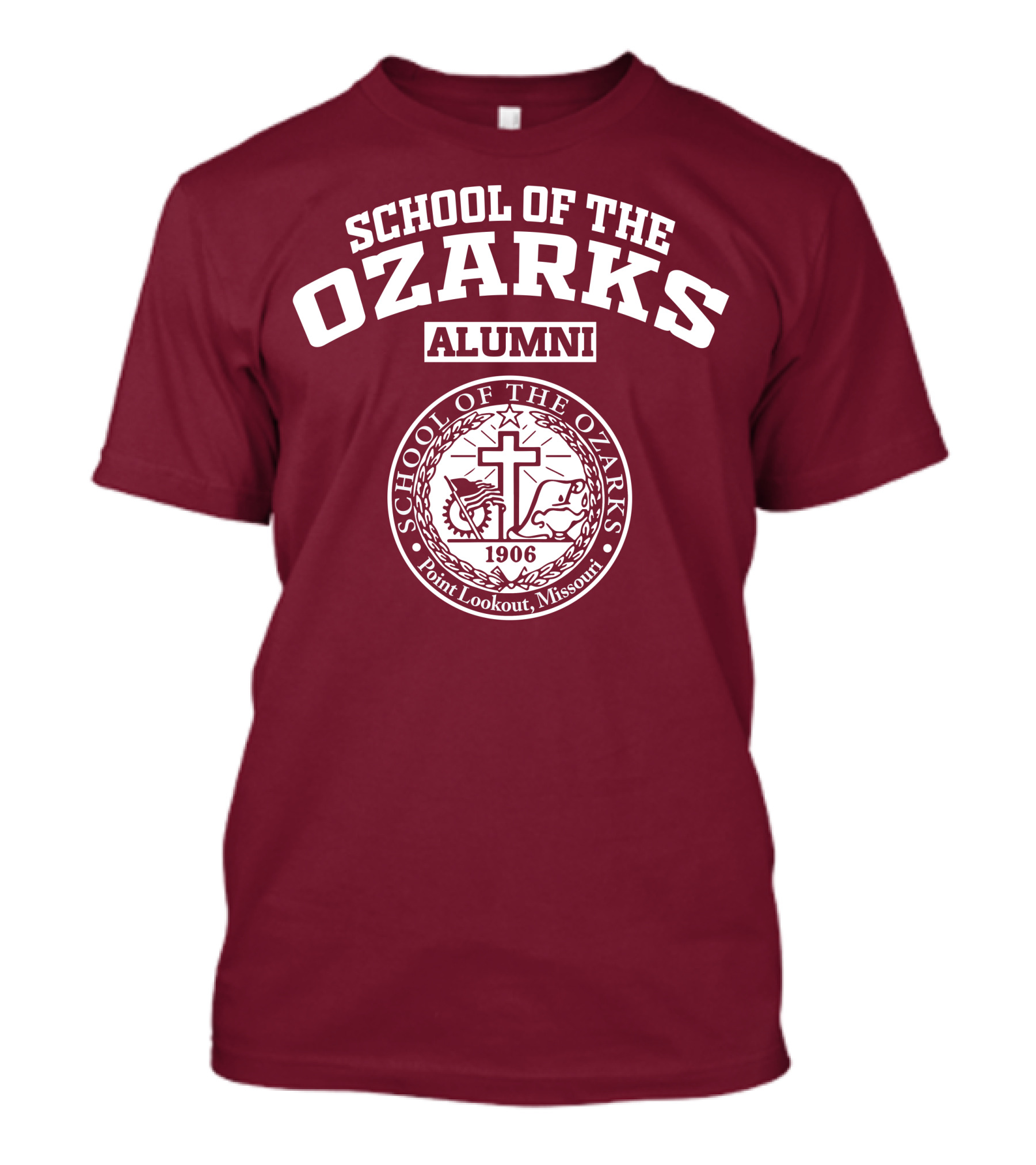 SCHOOL OF THE OZARKS ALUMNI 1906 POINT LOOKOUT MISSOURI T-Shirt