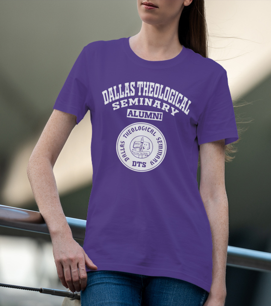 Dallas Theological Seminary Alumni Logo DTS 2 Tim 4:2 Kēruxon Ton Logon T-Shirt