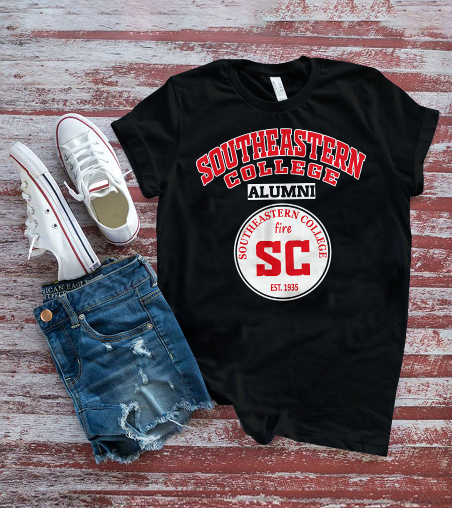 Southeastern College Alumni Fire SC Est. 1935 T-Shirt