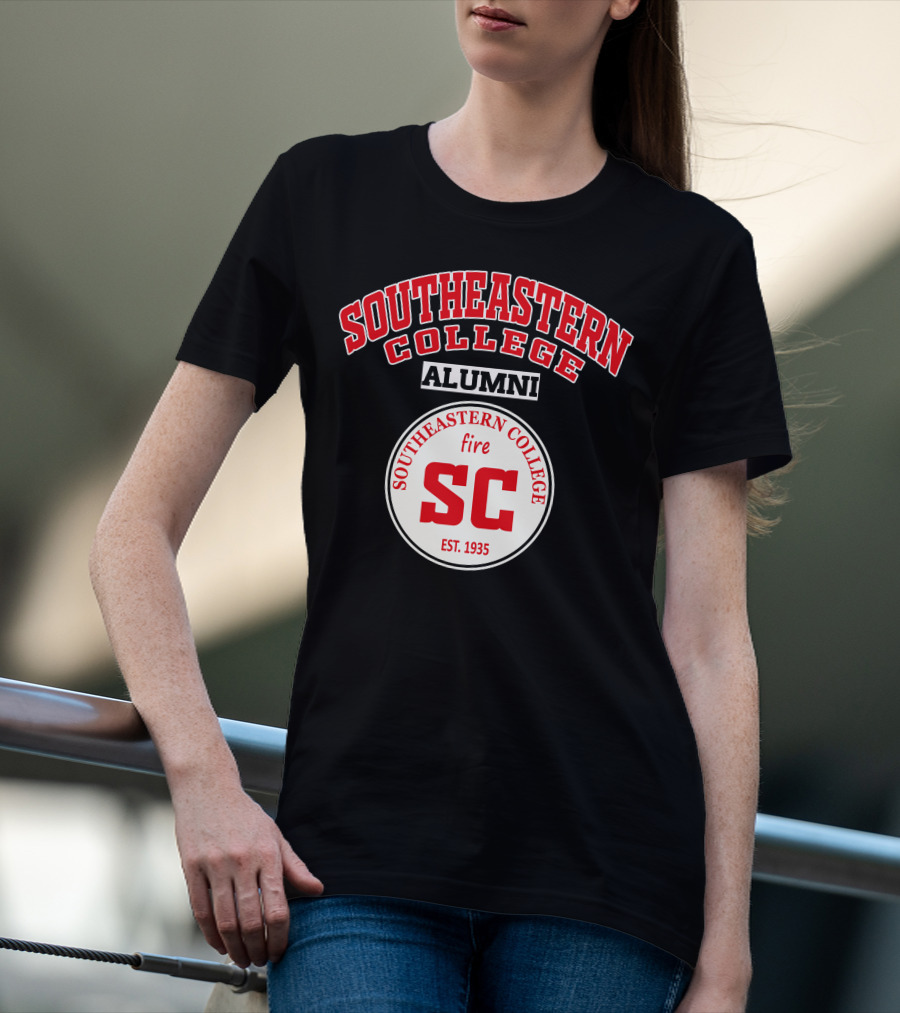 Southeastern College Alumni Fire SC Est. 1935 T-Shirt
