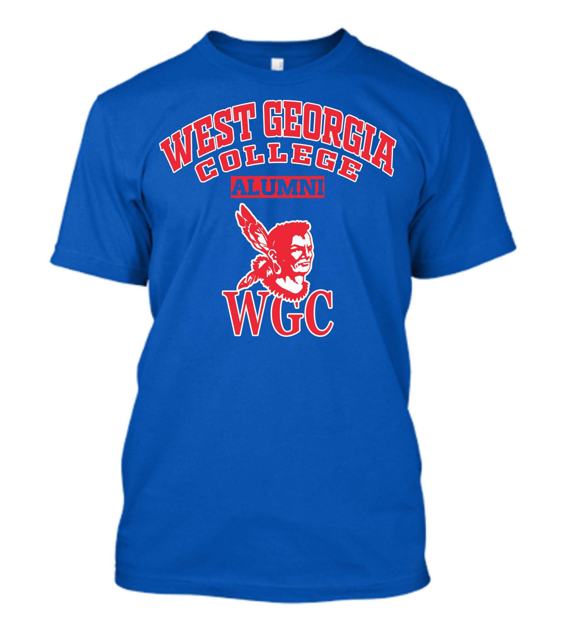 West Georgia College Alumni WGC Logo Native American T-Shirt