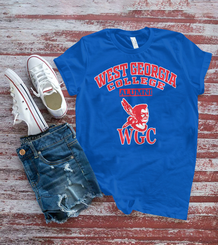 West Georgia College Alumni WGC Logo Native American T-Shirt