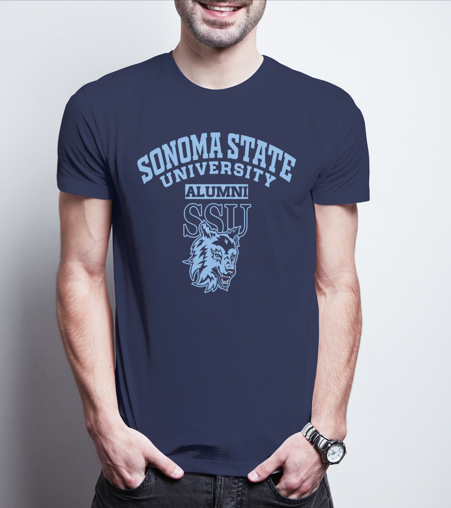 Sonoma State University Alumni SSU Wolf T-Shirt