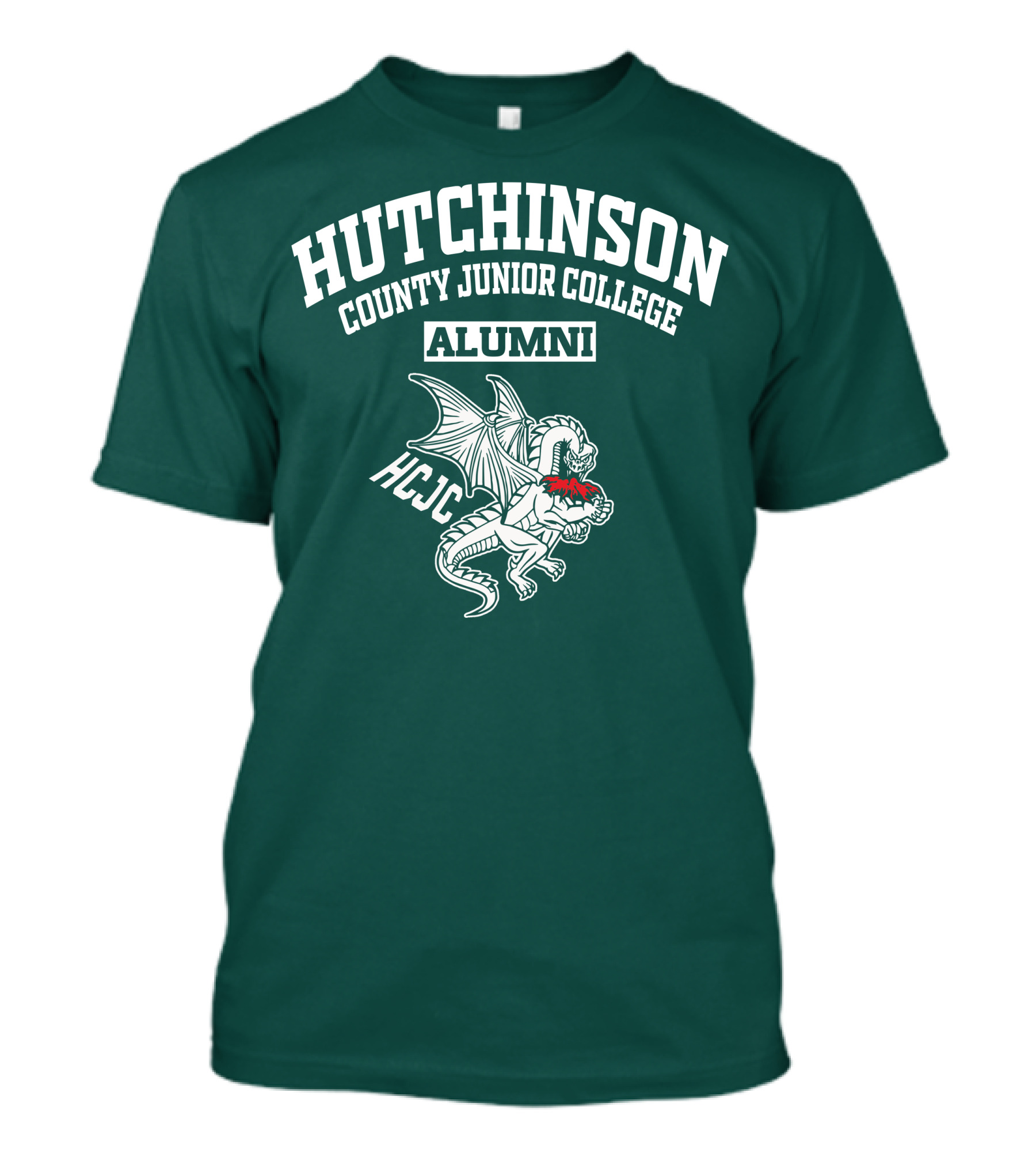 Hutchinson County Junior College Alumni HCJC Dragon T-Shirt
