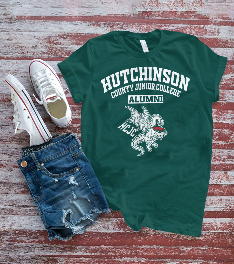 Hutchinson County Junior College Alumni HCJC Dragon T-Shirt