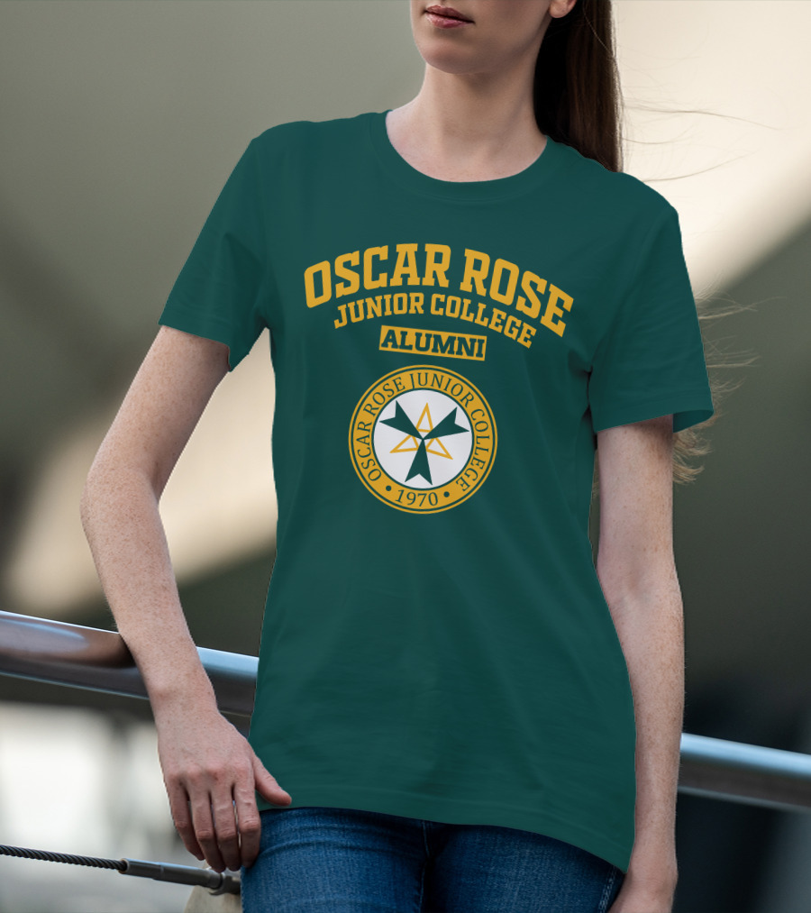 Oscar Rose Junior College Alumni 1970 Circle Emblem T-Shirt