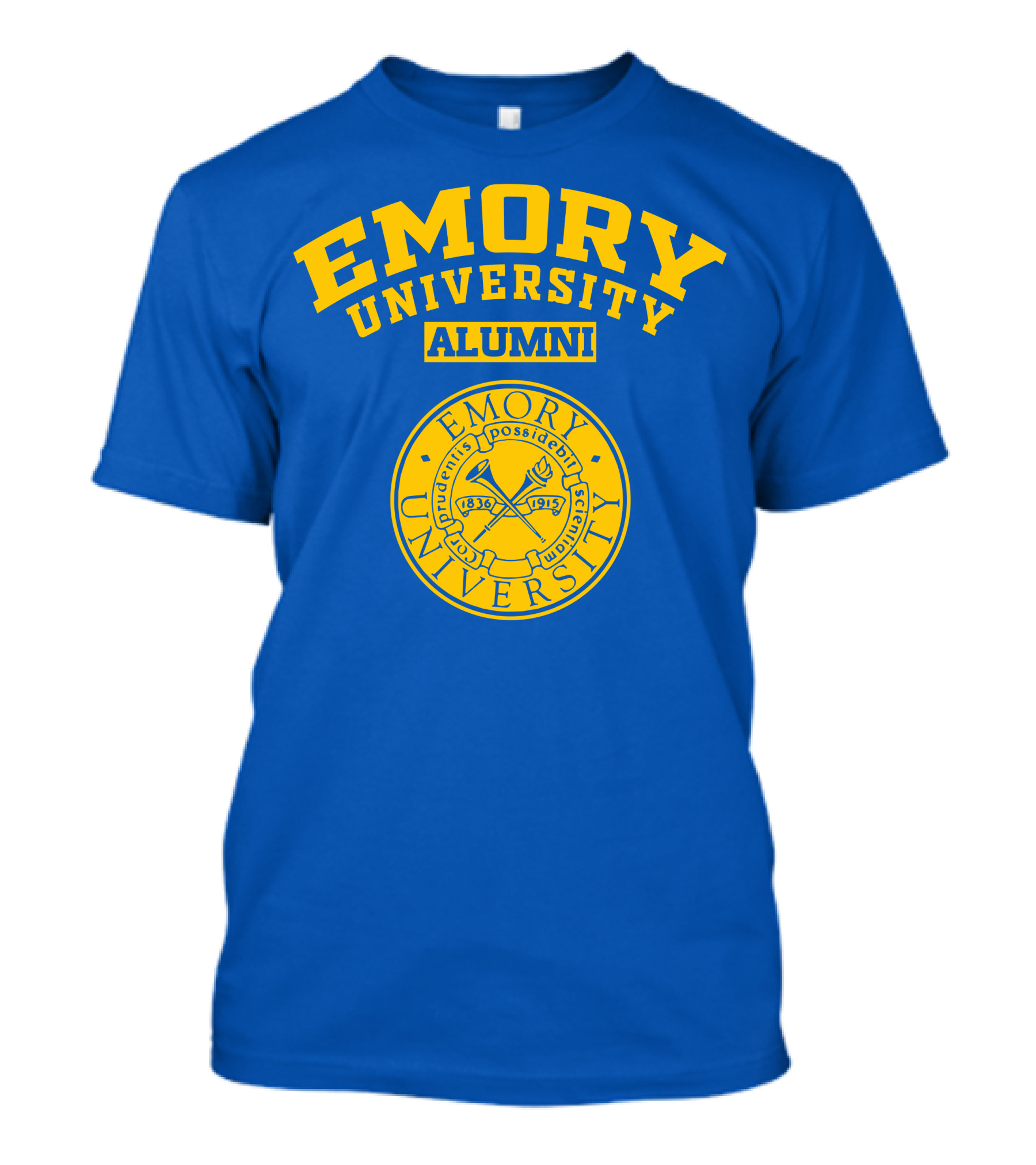 Emory University Alumni 1836 1915 Seal Eminence T-Shirt
