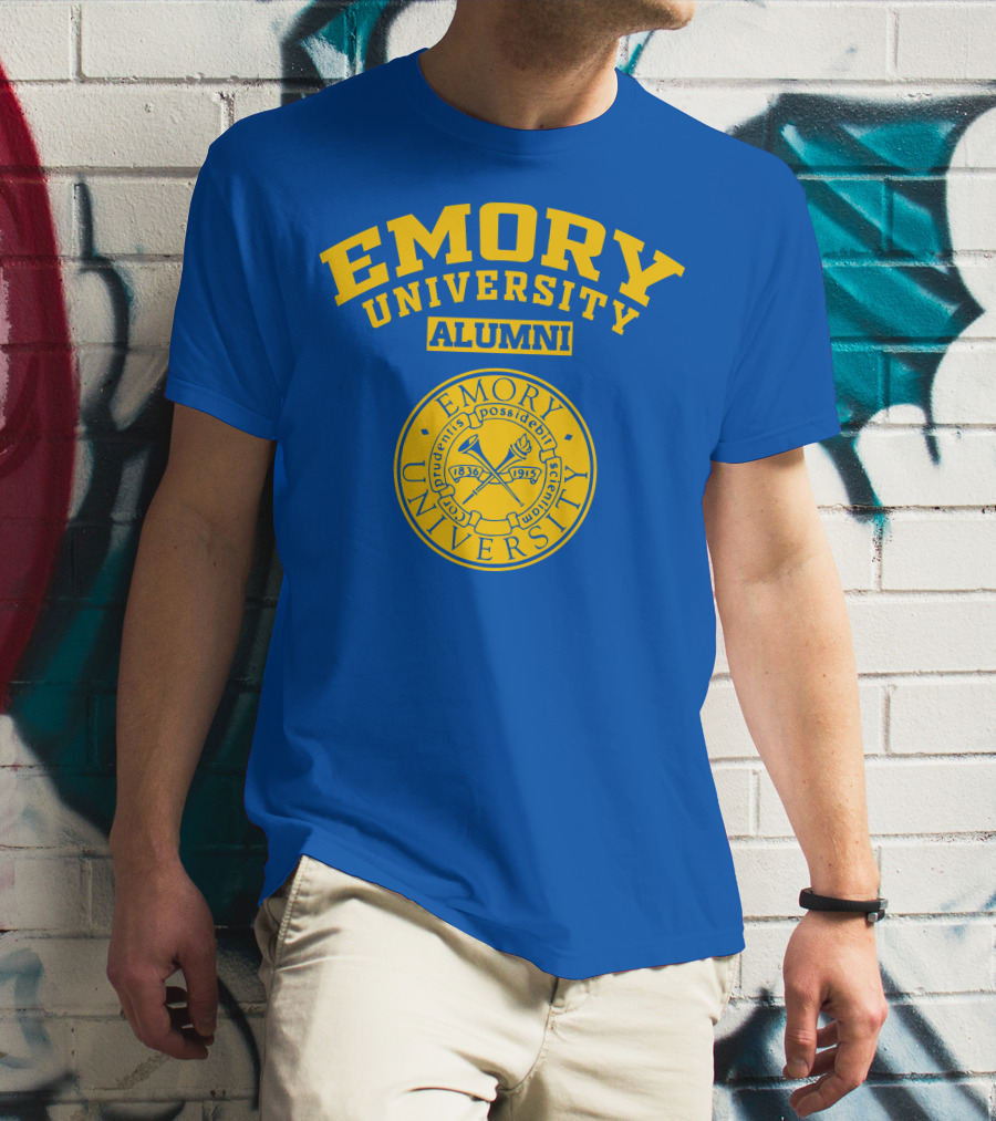 Emory University Alumni 1836 1915 Seal Eminence T-Shirt
