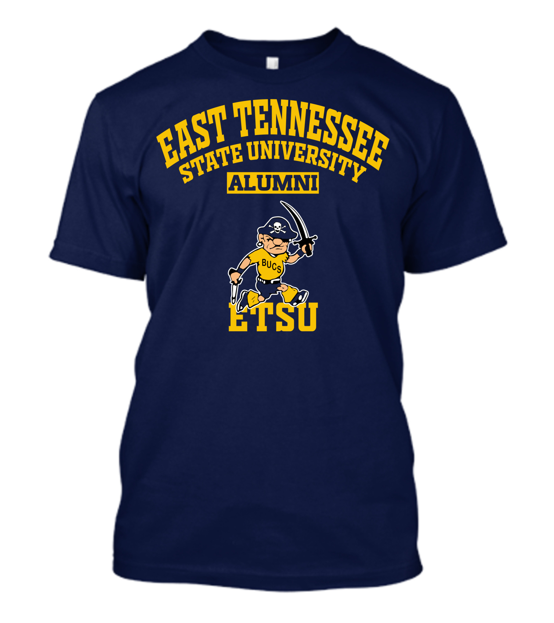 East Tennessee State University Alumni Bucs ETSU T-Shirt
