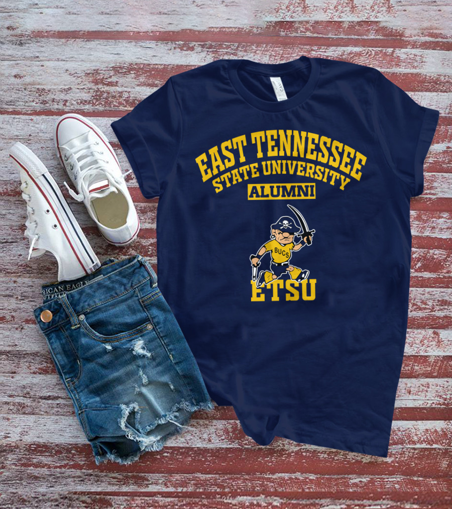 East Tennessee State University Alumni Bucs ETSU T-Shirt