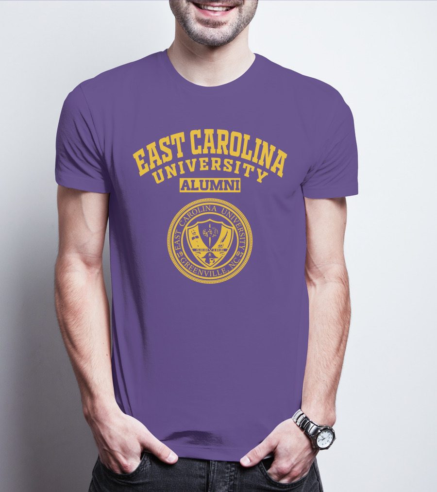 East Carolina University Alumni Seal Greenville NC T-Shirt