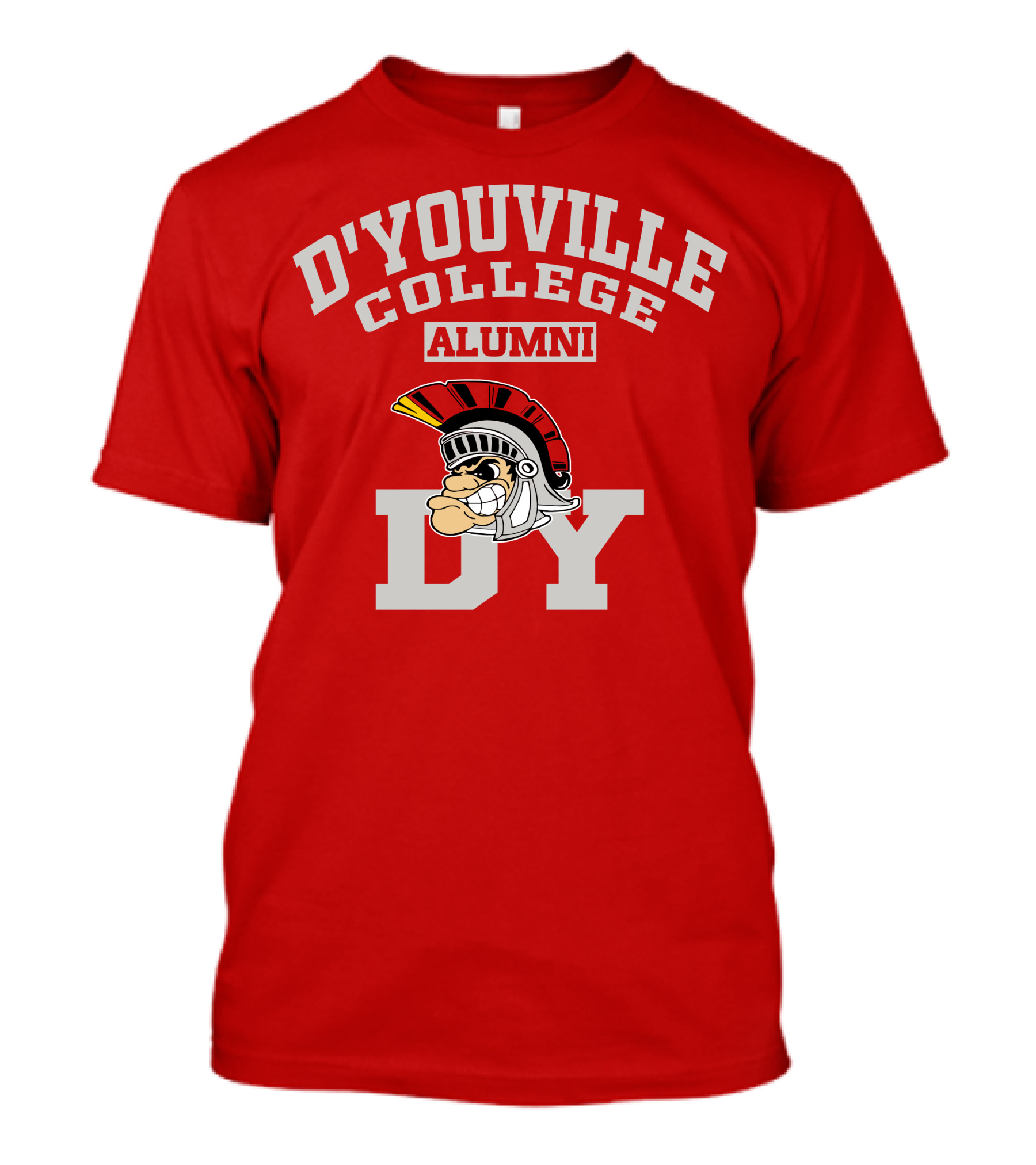 D Youville College Alumni DY Spartan T-Shirt