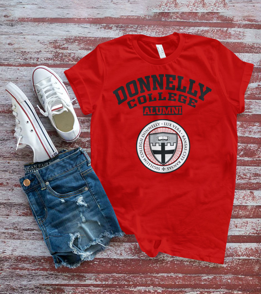 Donnelly College Alumni Lux Vera Seal Kansas City T-Shirt