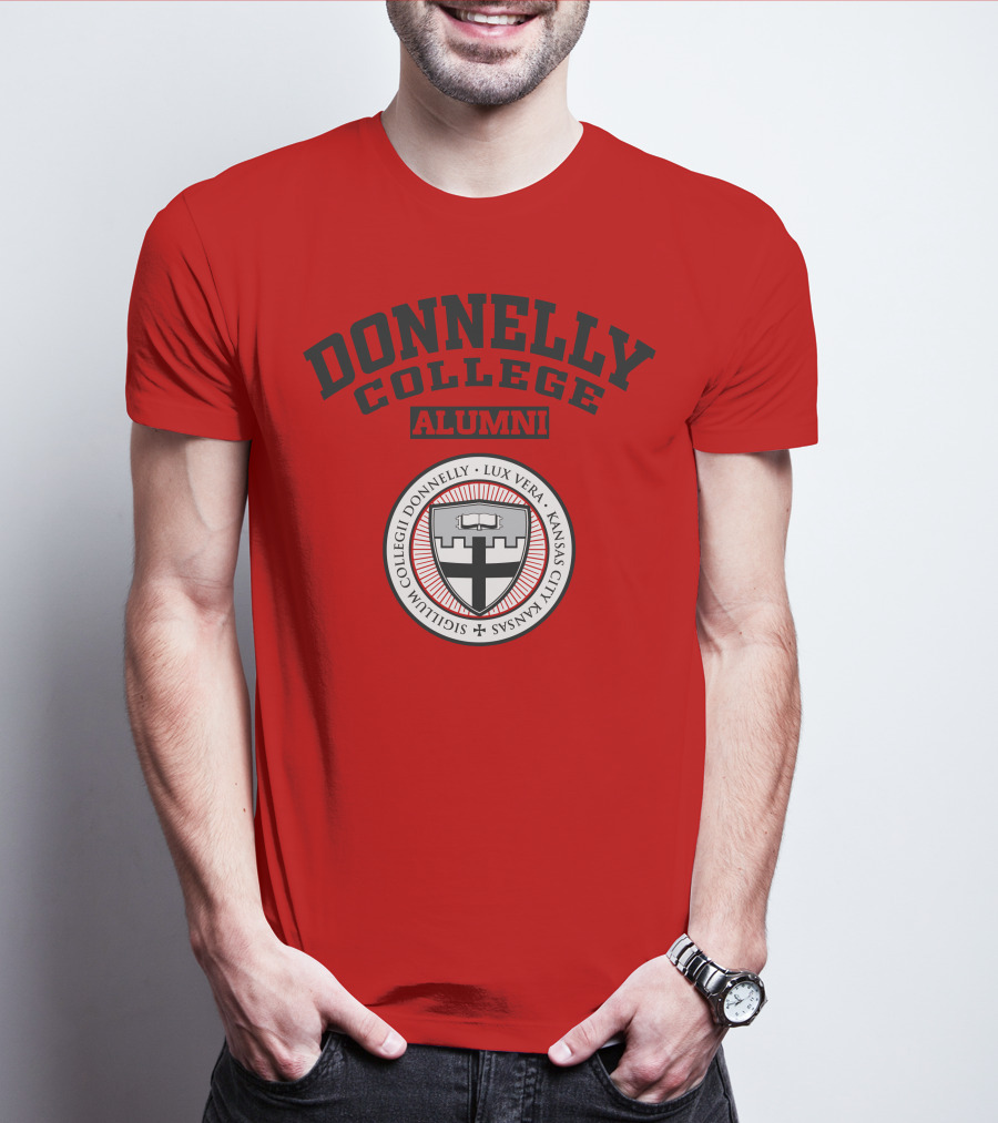 Donnelly College Alumni Lux Vera Seal Kansas City T-Shirt