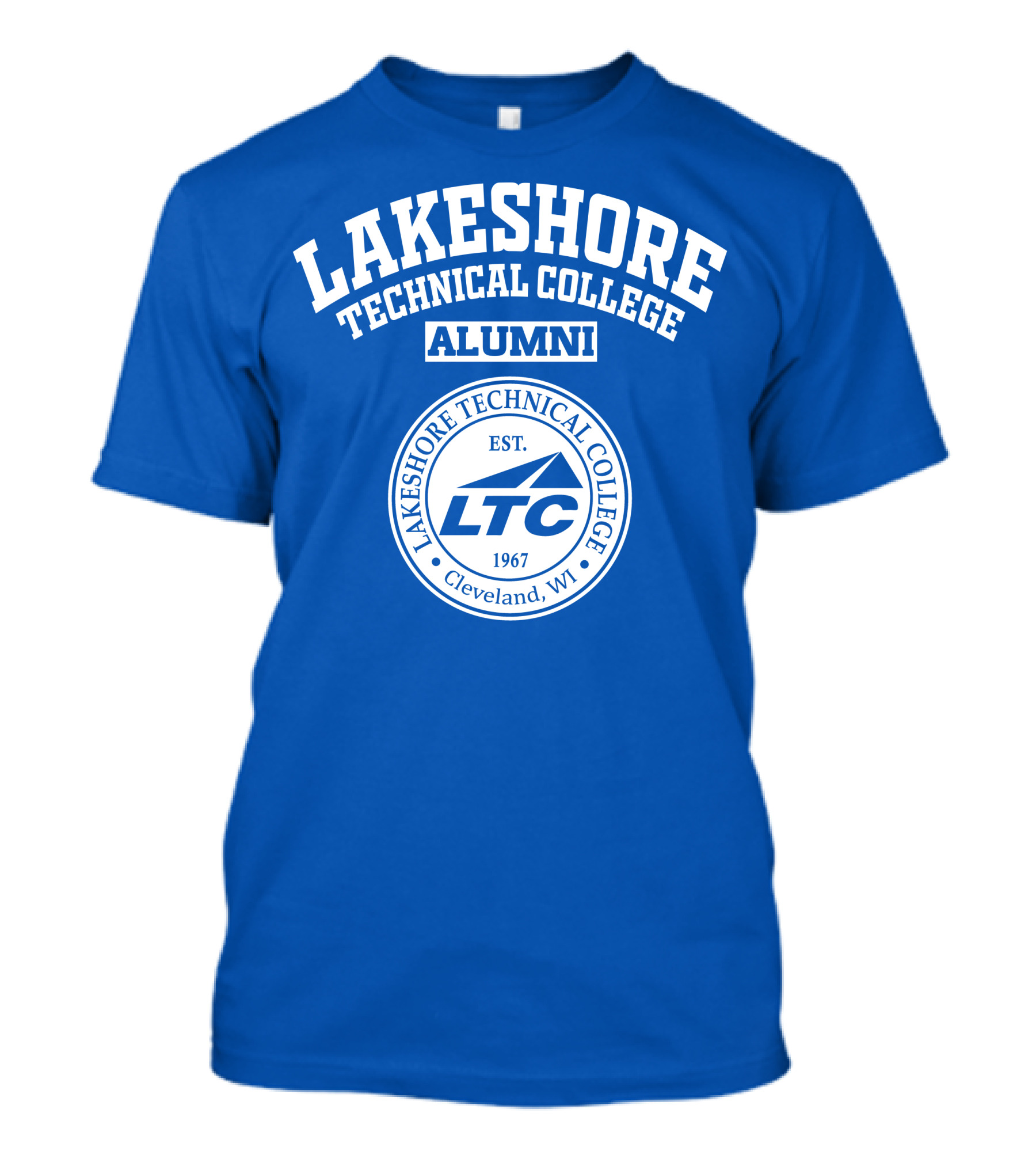 Lakeshore Technical College Alumni LTC 1967 Cleveland WI T-Shirt