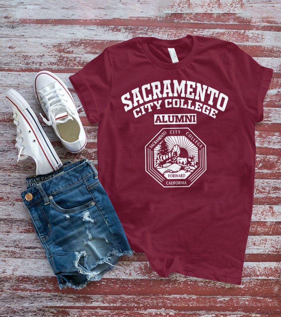 Sacramento City College Alumni Forward California T-Shirt