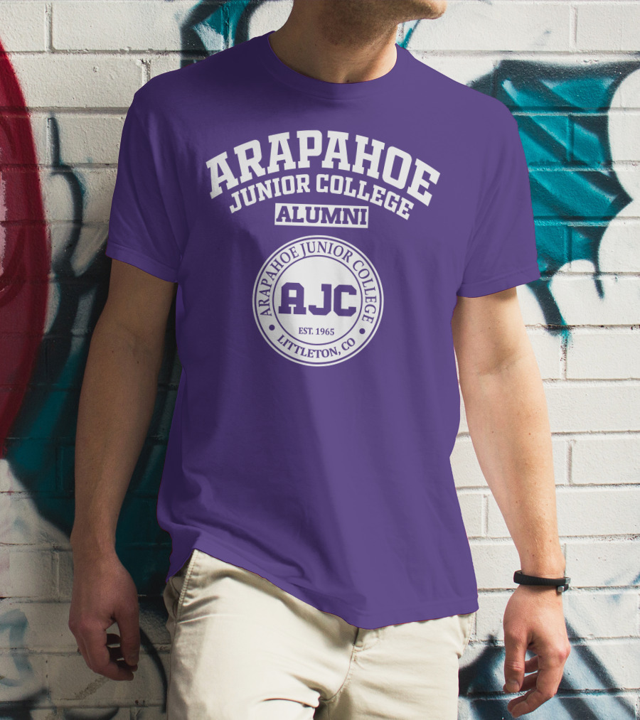 Arapahoe Junior College Alumni AJC Est 1965 Littleton CO T-Shirt