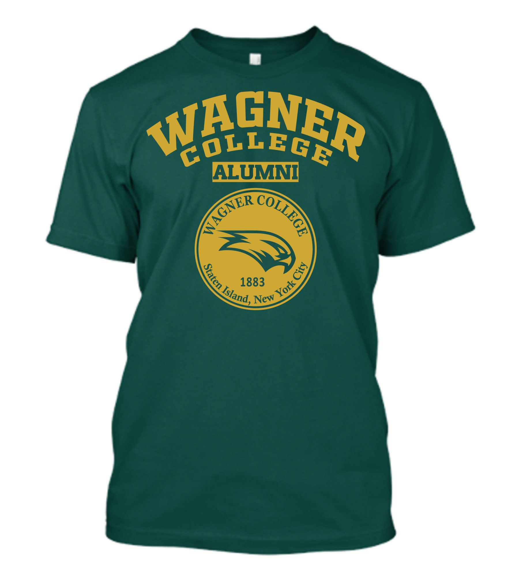 Wagner College Alumni Staten Island New York City 1883 T-Shirt