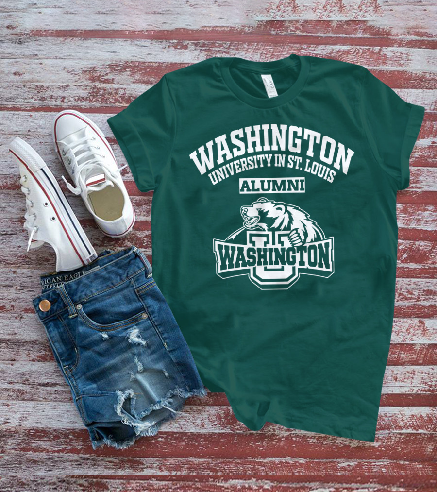 Washington University In St. Louis Alumni Bear Washington U T-Shirt