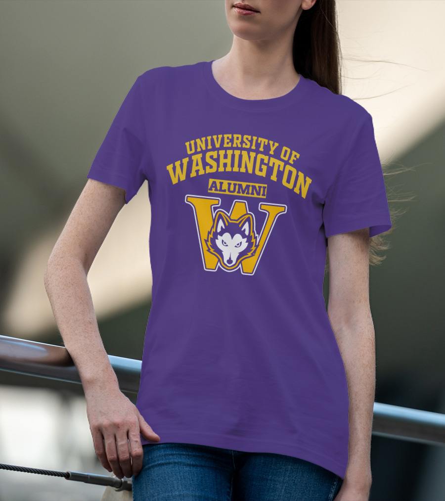 UNIVERSITY OF WASHINGTON ALUMNI W HUSKY T-Shirt
