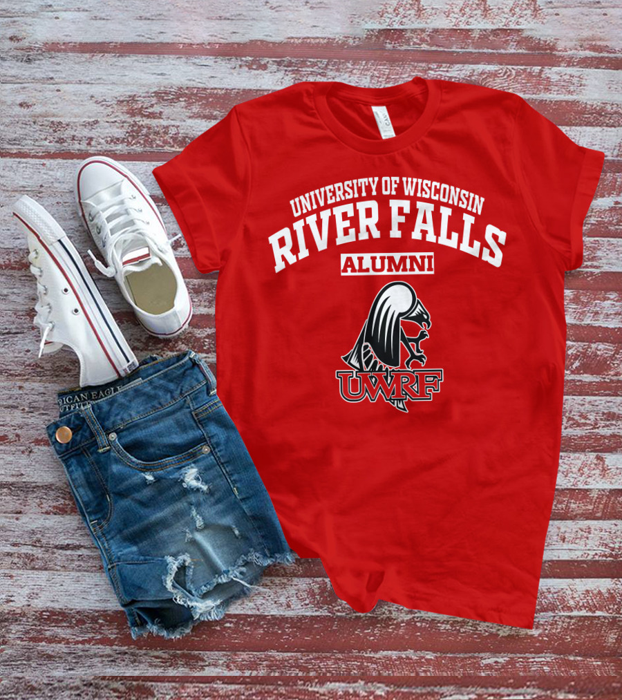 University Of Wisconsin River Falls Alumni UWRF Falcon T-Shirt
