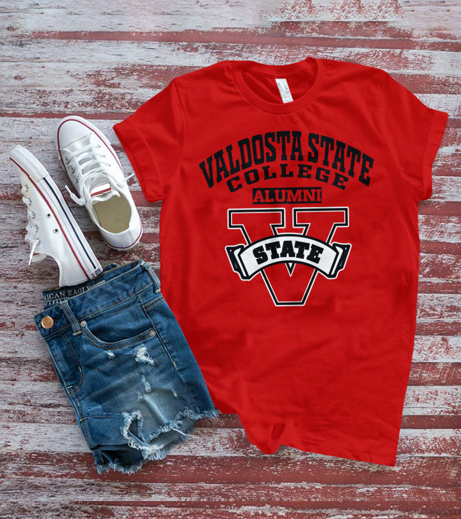 Valdosta State College Alumni V State T-Shirt