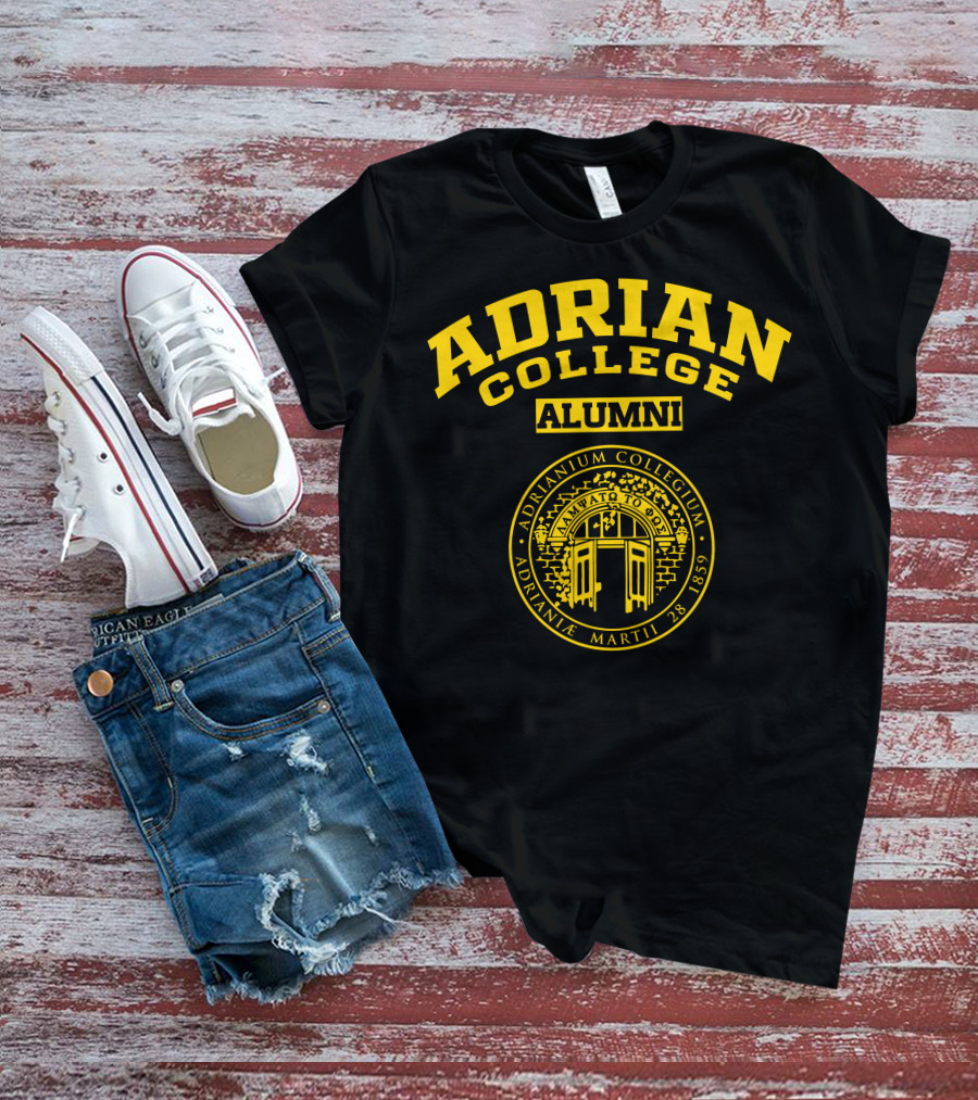 Adrian College Alumni Adraniae Collegium Seal Martii 28 1859 T-Shirt