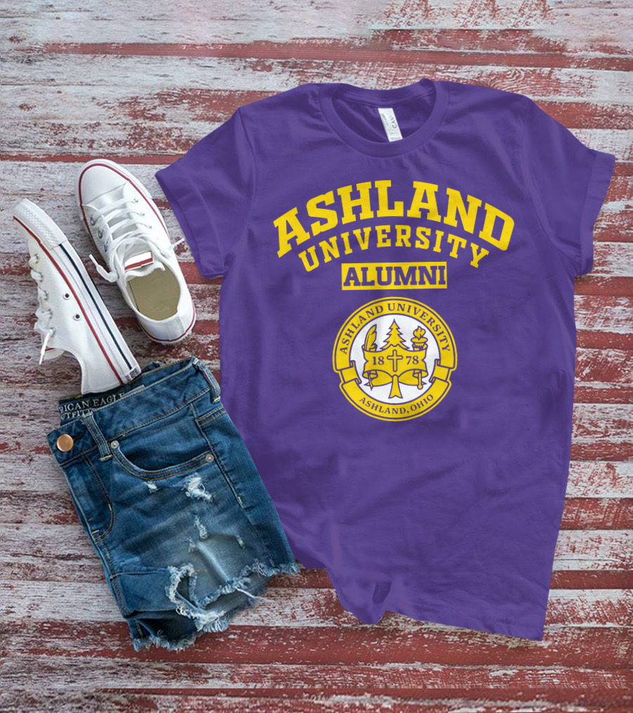 Ashland University Alumni Ashland Ohio 1878 Seal T-Shirt