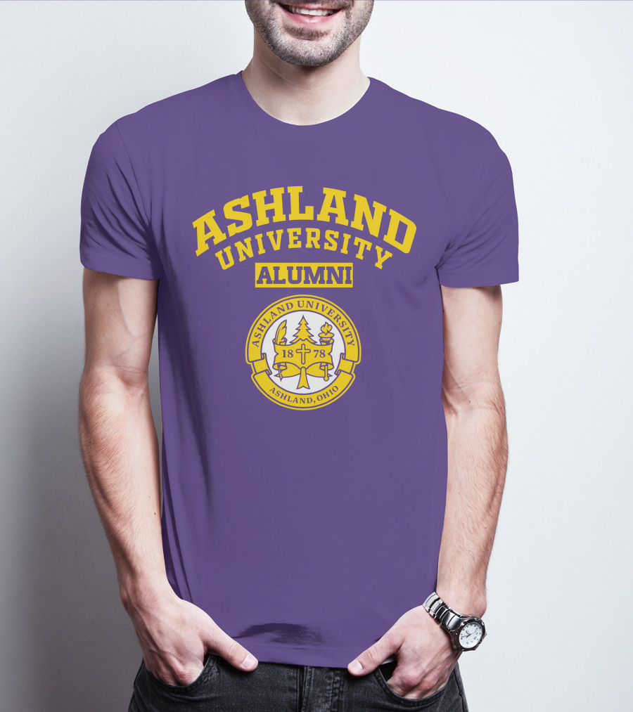 Ashland University Alumni Ashland Ohio 1878 Seal T-Shirt