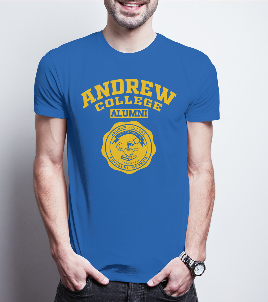 Andrew College Alumni Cuthbert Georgia Seal Established 1854 T-Shirt