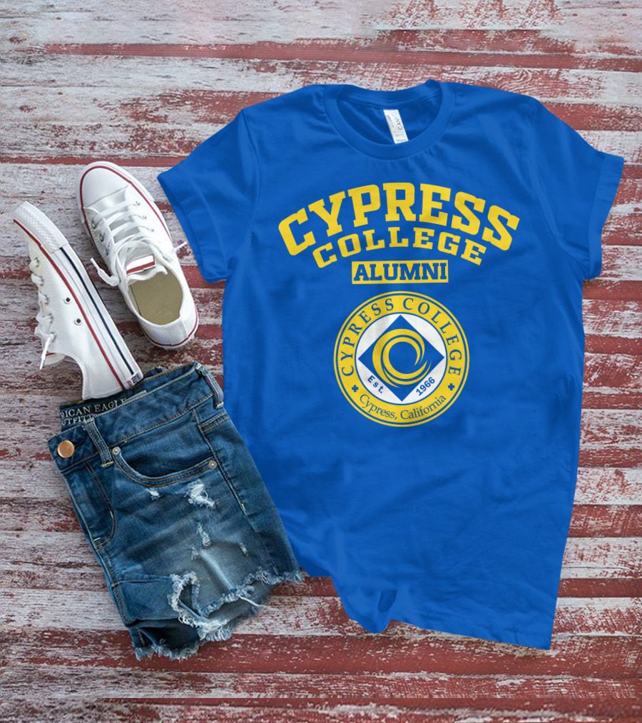 Cypress College Alumni Est 1966 Logo Cypress California T-Shirt
