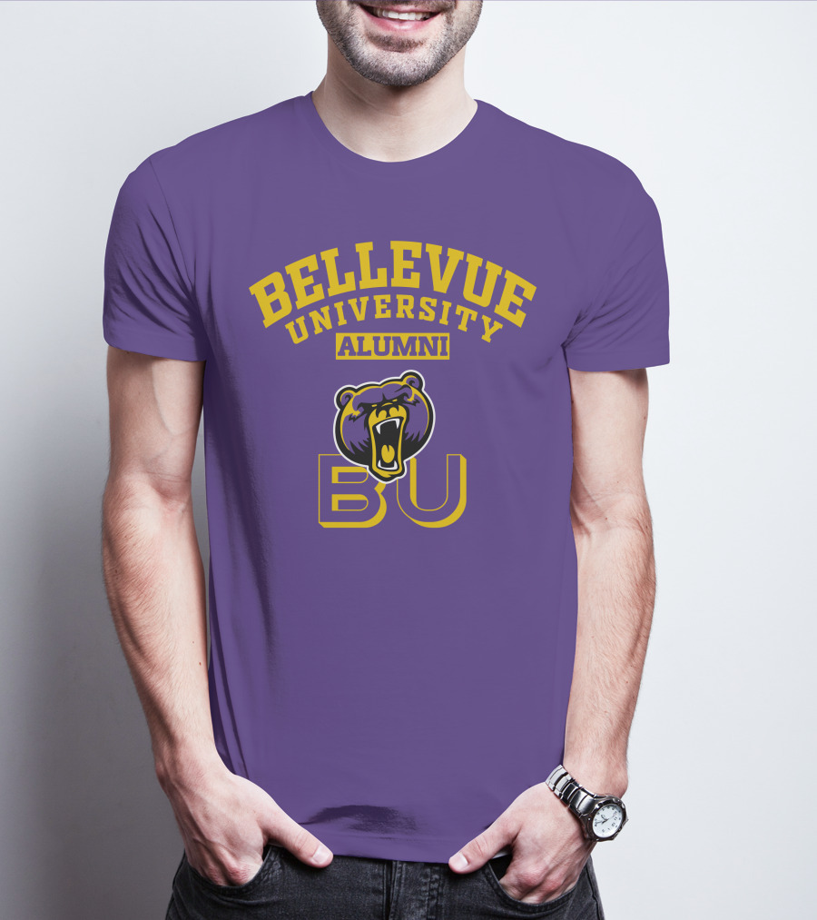 Bellevue University Alumni BU Bear T-Shirt